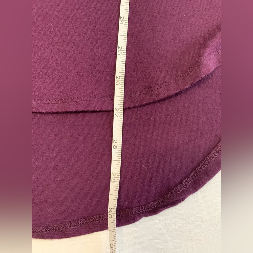 Premise Women's Long Sleeve Top in Deep Purple - Picture 12 of 16